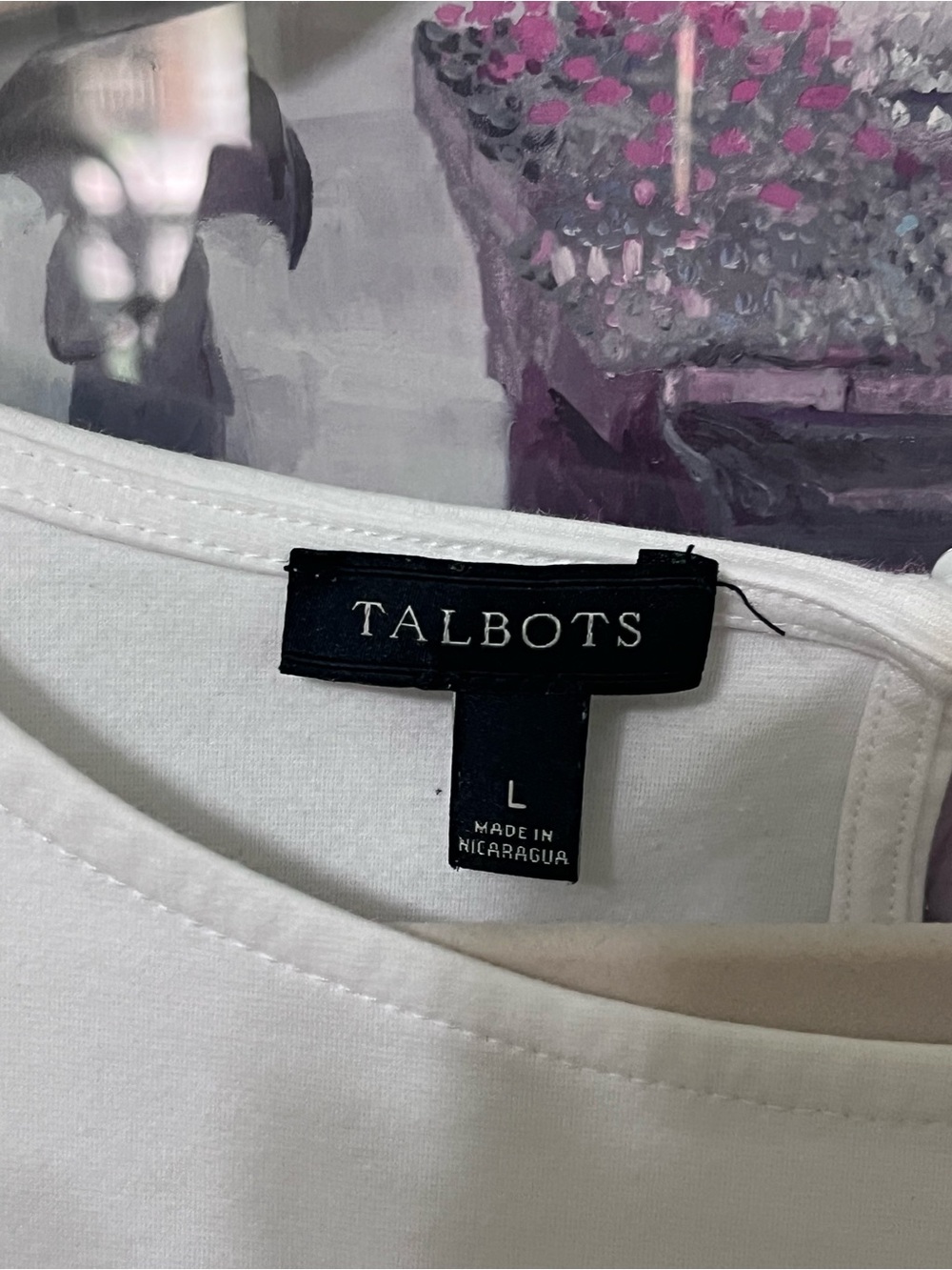 Talbots L Knit Top - Picture 2 of 4